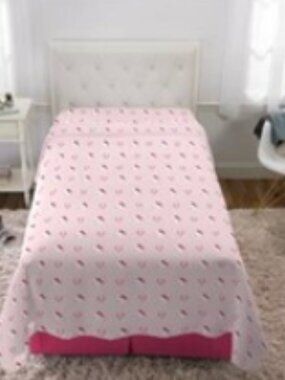 Hello Kitty Twin Sheet Sets Soft Brushed Microfiber,